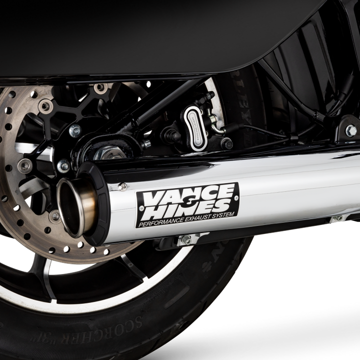 Vance & Hines 2025 Narrow Tire Softail Supersport Slip-On - Chrome