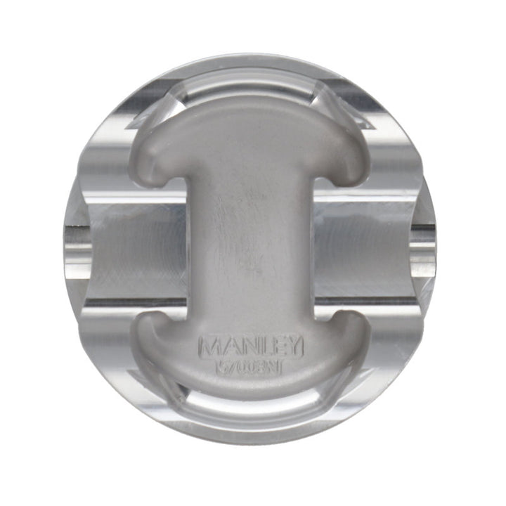 Manley 2018+ Ford Coyote 5.0L DOHC -6cc Dish 3.662in Bore 10:1 CR Extreme Duty Platinum Piston Set