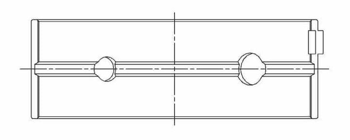 ACL Nissan TD42 Standard Size High Performance W/Extra Oil Clearance Main Bearing Set