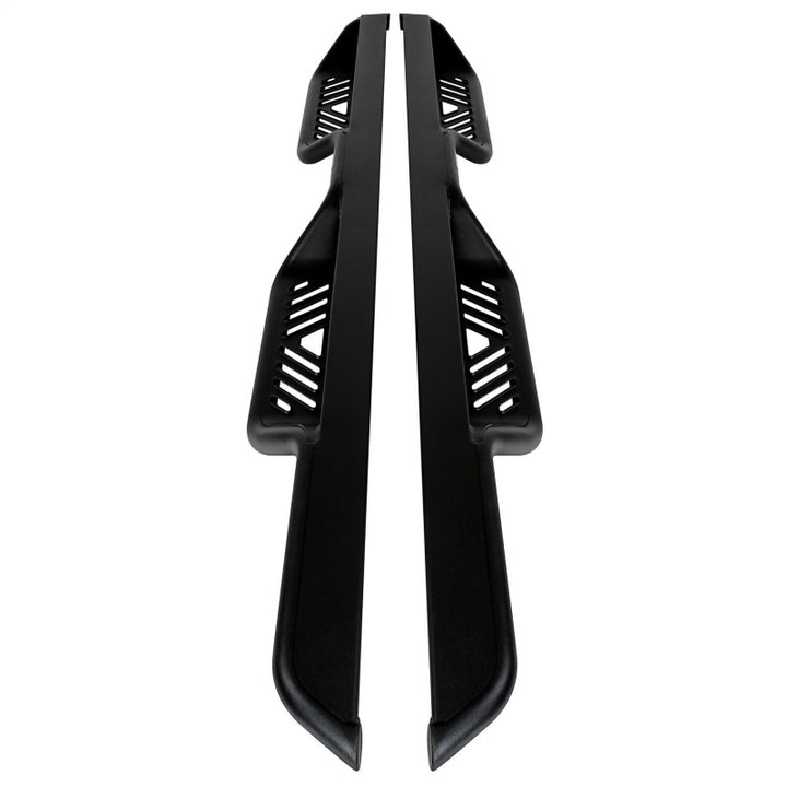 Westin 07-18 Jeep Wrangler JK Unlimited Outlaw Drop Nerf Step Bars - Textured Black