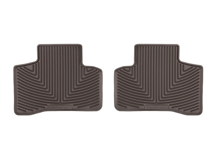WeatherTech 2023 Mercedes-Benz GLC-Class Coupe C253 Rear All-Weather Floor Mats - Cocoa