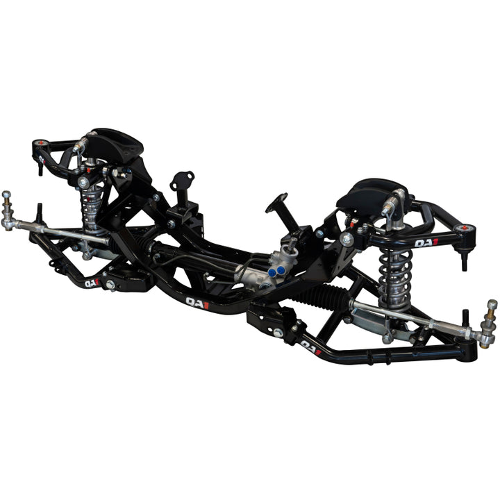 QA1 73-87 Chevrolet C10 Double Adjustable Front Coilover Crossmember System w/ 650lb/in Springs
