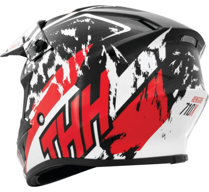 THH Helmets T710XR Renegade White/Red - XS