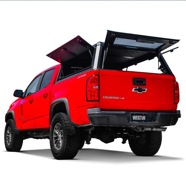 Westin EXP Truck Cap COMPLETE KIT A + BS (15-22 Chevy Colorado/Canyon CC 5ft. Bed)