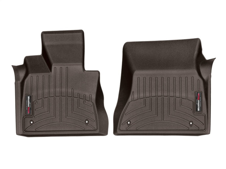 WeatherTech 2018+ BMW X5/X6 Front FloorLiners - Cocoa