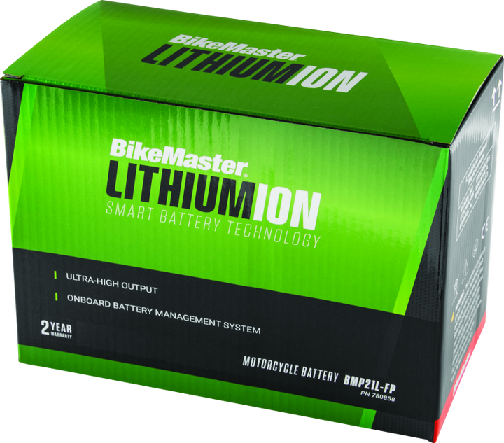 BikeMaster Lithium Ion 2.0 Battery - BMP21L-FP