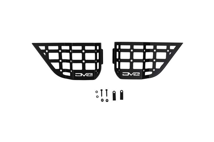 DV8 Offroad 11-18 Jeep Wrangler JK Front Door Pocket Molle Panels