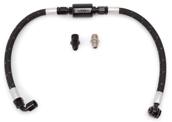 Edelbrock Fuel Hose Assembly Proclassic Finish w/ Competition Filter SBC