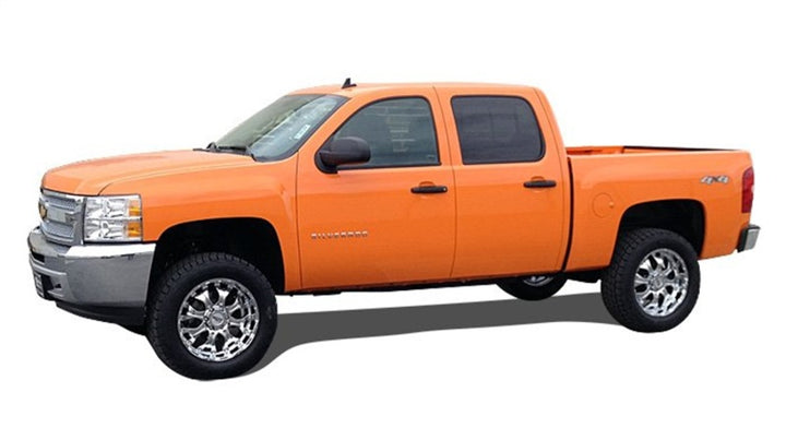 Tuff Country 14-18 Silverado 1500 4wd 4in Lift Kt (Alum/Stmpd 2 Pc Stl Up Cntrl Arm SX8000 Shocks)