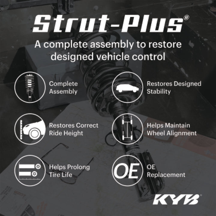 KYB 16-20 Dodge Durango V6 3.6L AWD (Exc. Sport Susp.) Strut-Plus Assembly - Front Left