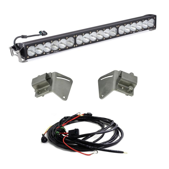 Baja Designs 2017 Chevreolet Silverado 2500/3500 HD 30in OnX6+ Grille Light Bar Kit - 5000K Daylight