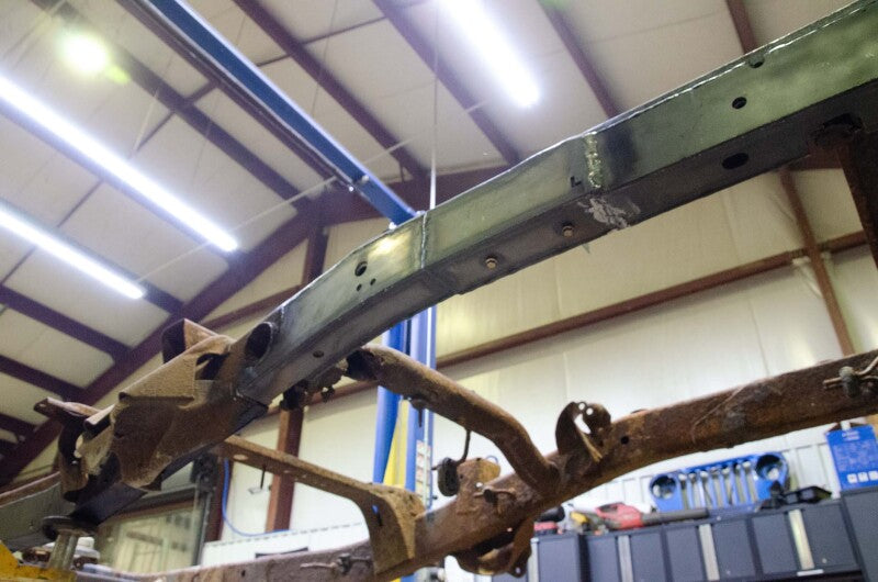 Rustbuster Over Axle Frame Section Left Side