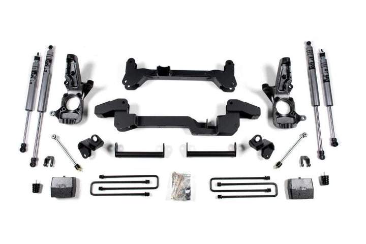 Zone Offroad 01-10 GM C2500 HD 6in Suspension Lift - Fox