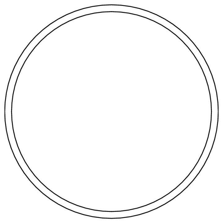 Cometic Holley 4500 Dominator .060in Fiber Air Cleaner Mounting Gasket - 7.3125in Diameter