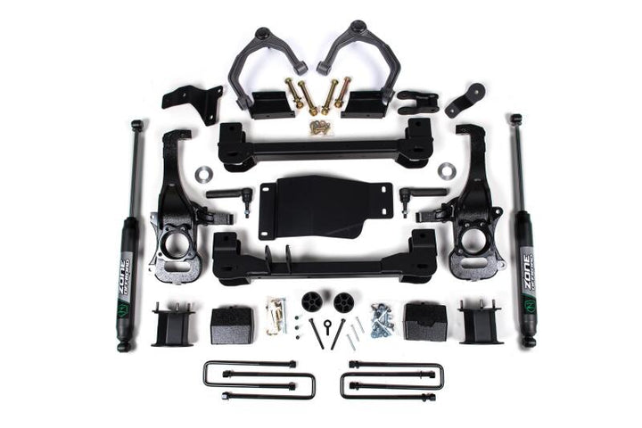 Zone Offroad 19-23 Chevy/GM Trail Boss / AT4 1500 4WD 4in Lift Kit w/ FOX Shocks