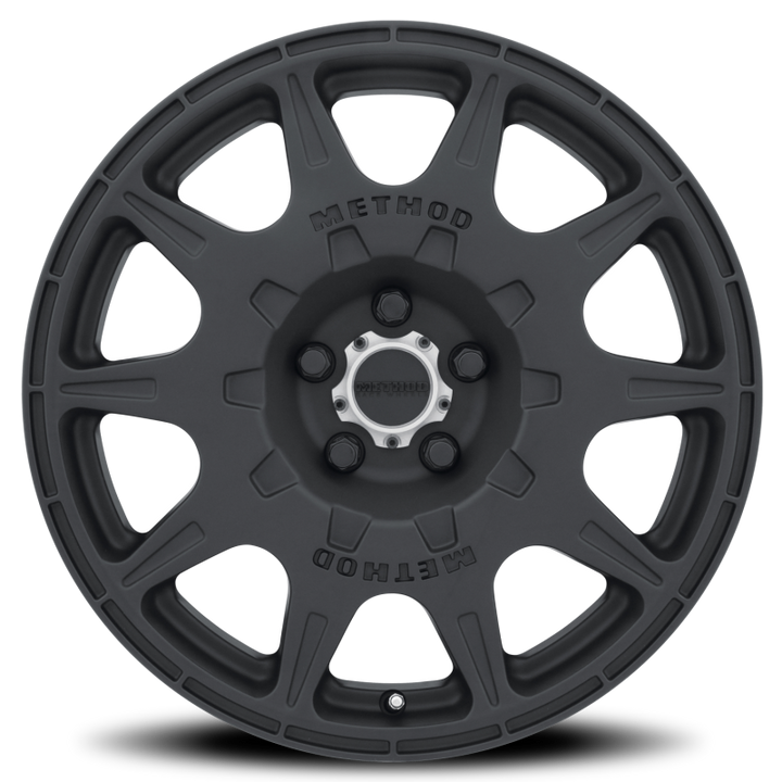 Method MR502 RALLY 18x8 +38mm Offset 5x4.5 67.1mm CB Matte Black Wheel
