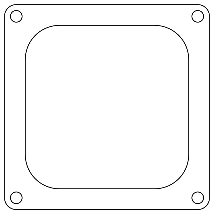 Cometic Holley 4500 Dominator .060in Fiber Carburetor Gasket - 4.775in x 4.775in - Open Plenum