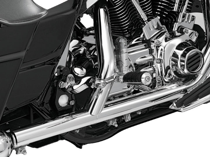 Kuryakyn 2in Adjustable Lockable Offsets With Male Mount Adapter Chrome