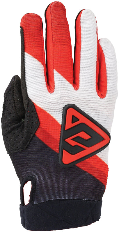 Answer Peak Flo Gloves Black/Red/White - Large