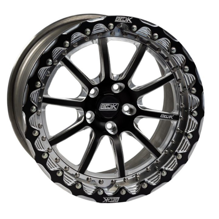 Belak 15x8 / 5in BS / 4x100 BP / High Pad / Series 4 Wheel - Single Beadlock