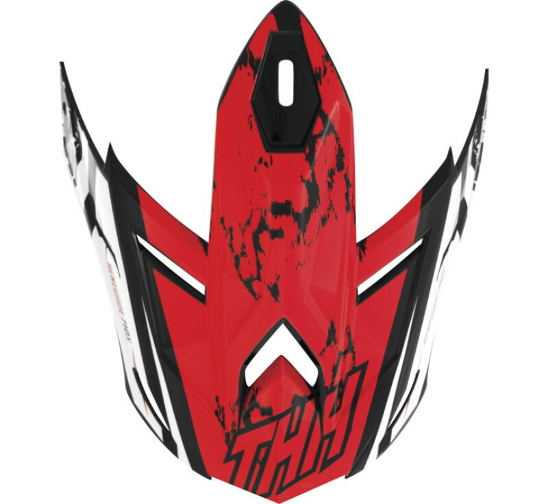 THH Helmets T710X Renegade Visor Wht/Red