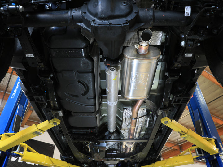 aFe 23-25 GM Colorado/Canyon L4-2.7L (t) ROCK BASHER 3 IN 409 Stainless Steel Cat-Back Exhaust