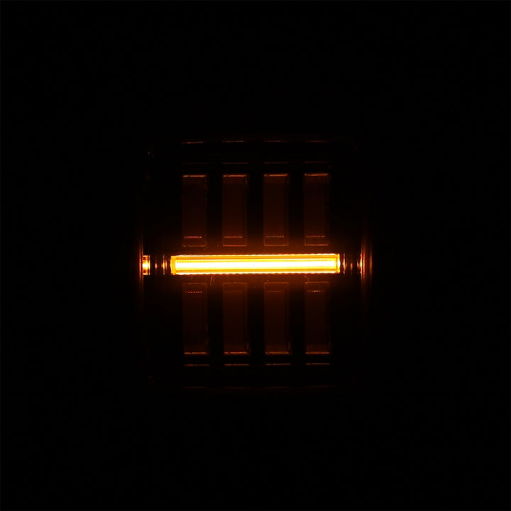 AlphaRex 18-23 Jeep Wrangler JL NOVA Prismatic LED Taillights Alpha-Black