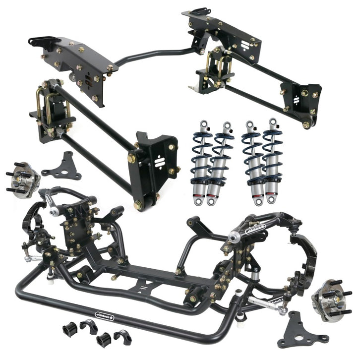 Ridetech 73-79 Ford F-100 2WD HQ Coilover System w/ Hub Spindles