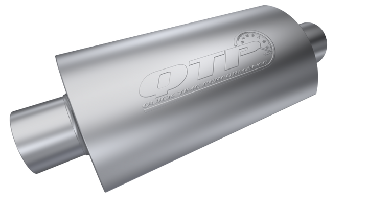 QTP 3in Weld-On 304SS AR3 Muffler