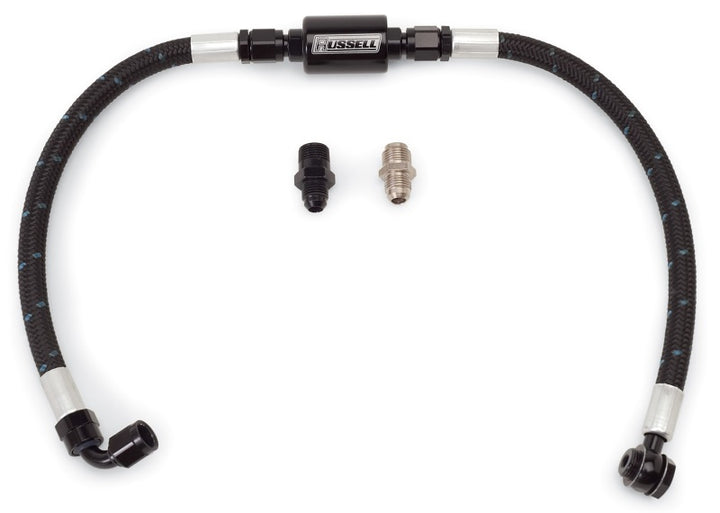 Edelbrock Fuel Hose Assembly Proclassic Finish w/ Competition Filter SBC