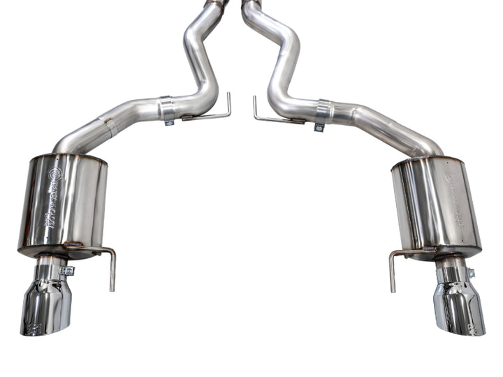 AWE Tuning 2024 Ford Mustang GT Fastback S650 RWD Touring Catback Exhaust w/ Dual Chrome Silver Tips