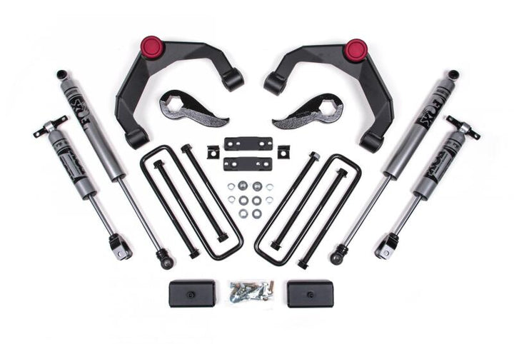 Zone Offroad 2020 GM 2500 / 3500 HD 3In Adventure Series (OE Key 84634344) w/ Overloads - Fox