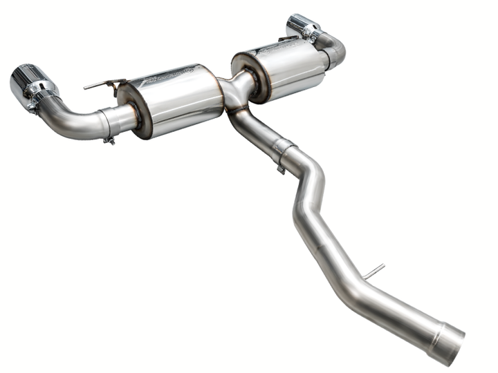 AWE Tuning 19-23 BMW 330i / 21-23 BMW 430i Base G2X Touring Axle-Back Exhaust - Chrome Silver