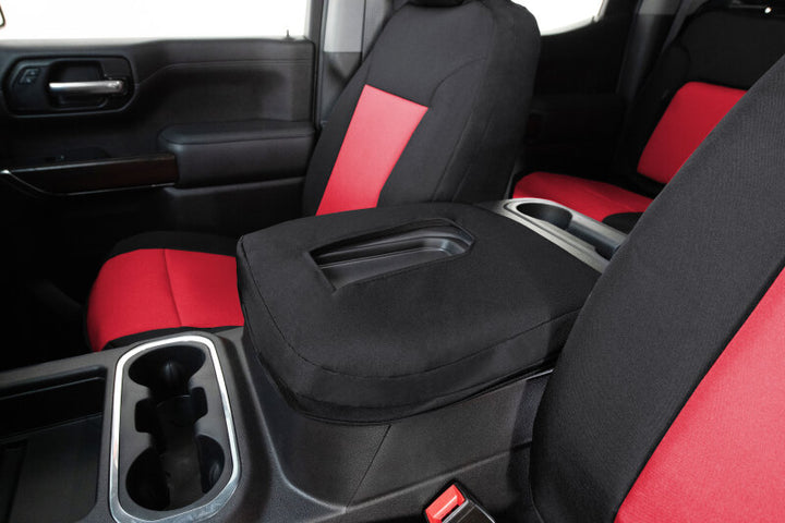Covercraft 21-24 Ford Bronco Endura PrecisionFit Custom Second Row Seat Covers - Red/Black