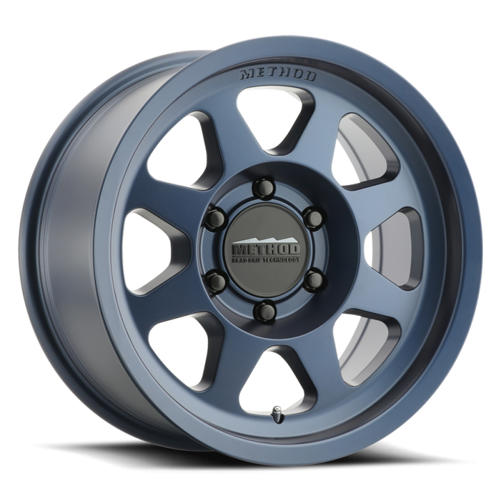 Method MR701 17x9 -12mm Offset 5x5 71.5mm CB Bahia Blue Wheel