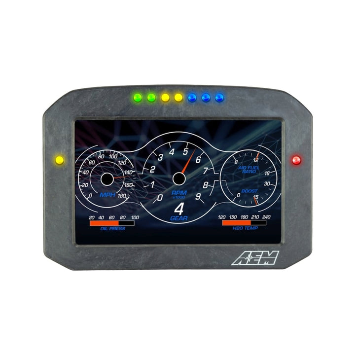 AEM CD-7L Carbon Logging Flush Digital Dash Display