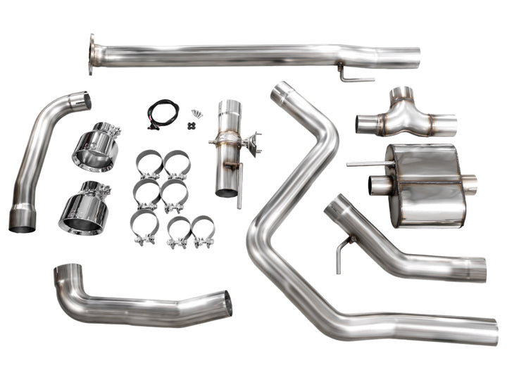 AWE Tuning 22-26 Hyundai Elantra N SwitchPath Cat-Back Exhaust - Chrome Silver Tips