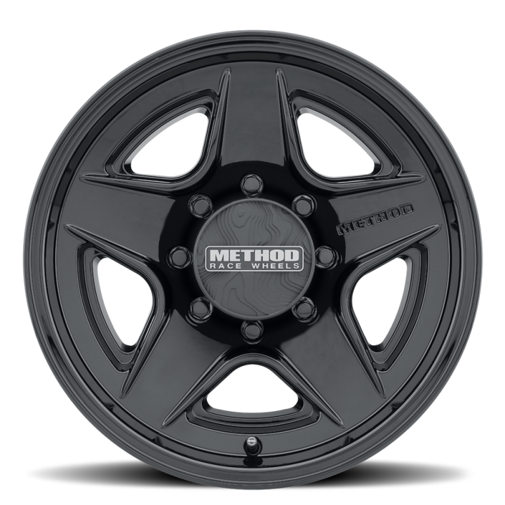 Method MR319 20x9 8x180 BP 18mm Offset 5.68in BS 130.81mm Bore - Gloss Black Wheel