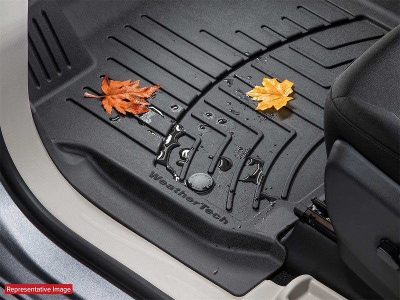 WeatherTech 17-25 Ford SuperDuty Regular Cab w/Vinyl Floors Front FloorLiner HP - Black