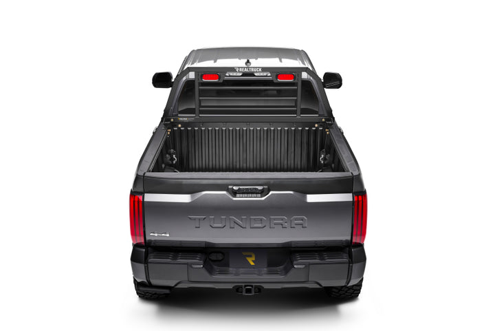 BackRack 08-24 Chevrolet Silverado / 04-24 Ford F-150 SRL Rack Lighted Shortened Frame ONLY Req. HW