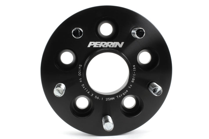 PERRIN Subaru/Toyota/Scion 25mm Wheel Adapter (Bolt-On Type) 5x100 to 5x114.3 w/56mm Hub - Pair