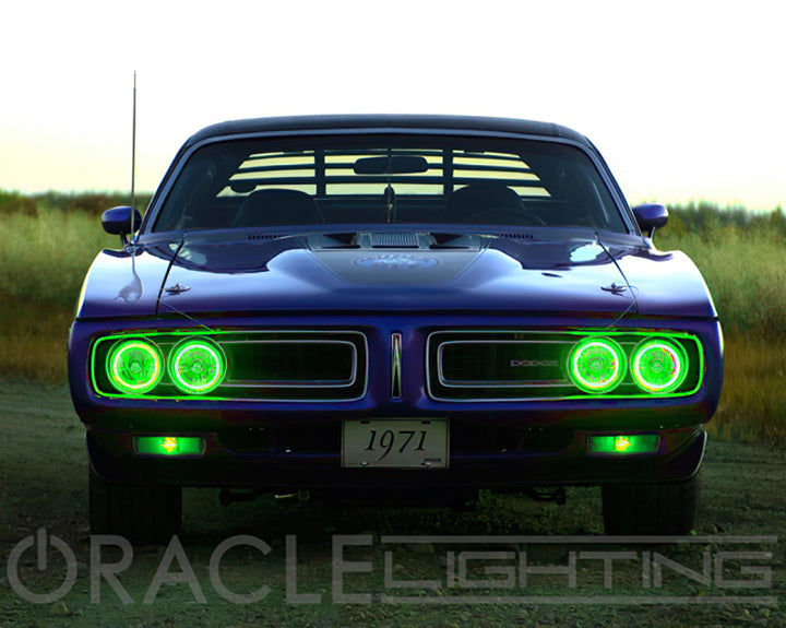 Oracle Pre-Installed Lights 5.75 IN. Sealed Beam - ColorSHIFT Halo