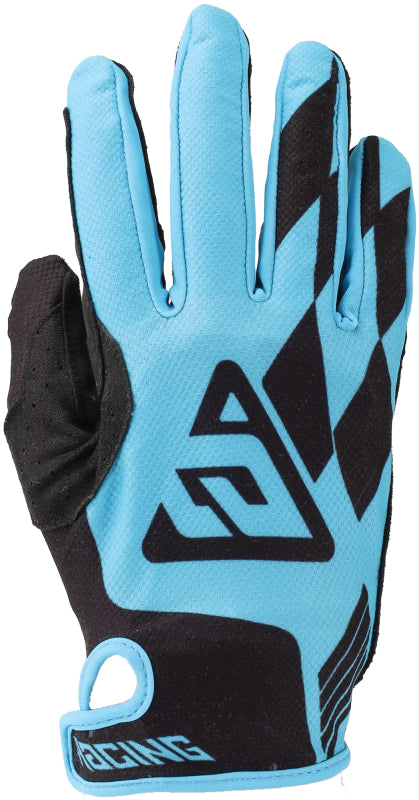 Answer Ascent Prix Gloves Blue/Black Youth - XS