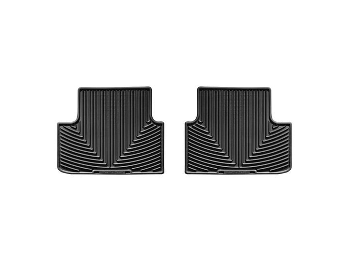 WeatherTech 08-12 Honda Accord Rear Rubber Mats - Black