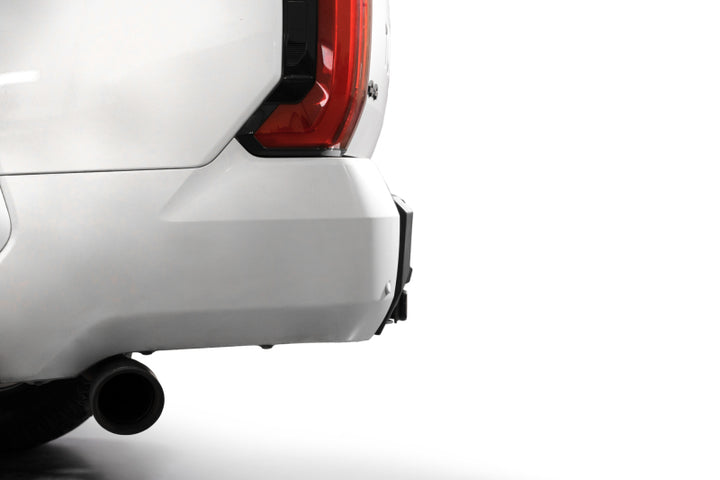 Addictive Desert Designs 2022+ Toyota Tundra Black Label Rr Bumper - Hammer Blk w/ Satin Blk Panels