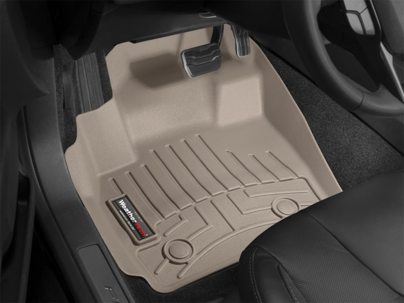 WeatherTech 09+ Dodge Ram 1500 Crew Cab Front Floorliner OTH - Tan