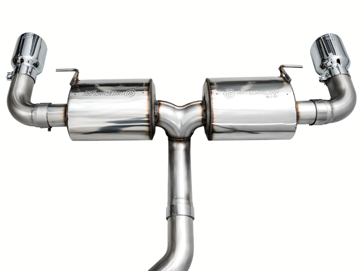 AWE Tuning 19-23 BMW 330i / 21-23 BMW 430i Base G2X Touring Axle-Back Exhaust - Chrome Silver