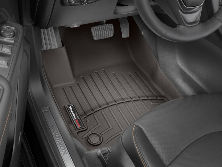 WeatherTech 2019+ Dodge Ram 1500 CC/QC w/1st Row Bench Seats Front FloorLiner OTH - Cocoa