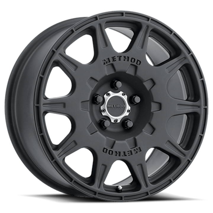 Method MR502 RALLY 18x8 +38mm Offset 5x4.5 67.1mm CB Matte Black Wheel
