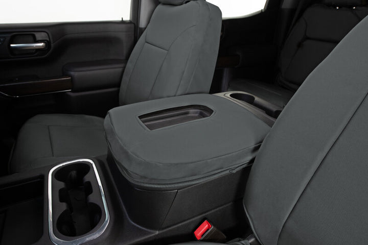 Covercraft 11-18 Dodge Ram Endura PrecisionFit Custom Second Row Seat Covers - Charcoal/Charcoal